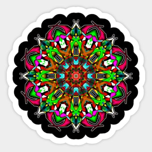 Festive Mandala Eye Candy Sticker